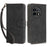 For OnePlus Ace 2 5G / 11R 5G Wallet Case RFID Blocking Leather Stand Phone Cover with Strap - Black - 1