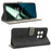 For OnePlus Ace 2 5G / 11R 5G Wallet Case RFID Blocking Leather Stand Phone Cover with Strap - Black - 3