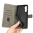 For Samsung Galaxy A24 4G (162.1 x 77.6 x 8.3mm) RFID Blocking Phone Cover Wallet Stand Leather Case with Strap - Black - 6
