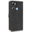 For Infinix Hot 20i 4G X665C X665E RFID Blocking Phone Case Leather Wallet Stand Phone Cover with Strap - Black - 6