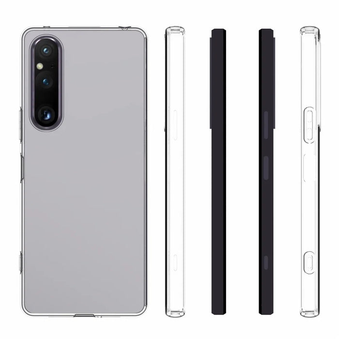 10Pcs / Pack For Sony Xperia 1 V Clear TPU Phone Case Inner Watermark-Free Anti-scratch Phone Cover - 7
