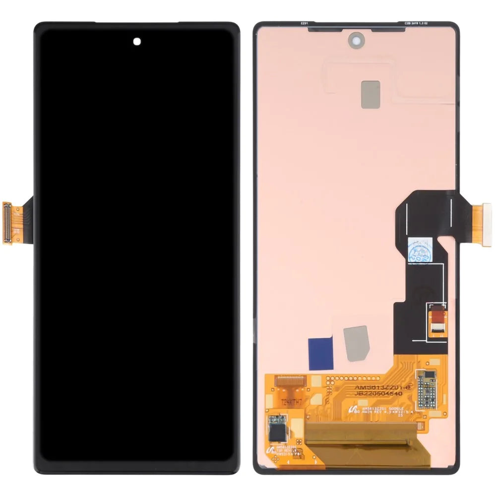 For Google Pixel 6a GX7AS, GB62Z, G1AZG Grade S OEM AMOLED Screen and Digitizer Assembly Part (without Logo) - 1