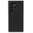 For Samsung Galaxy S23 Ultra Rubberized Texture Phone Case Soft TPU Fiber Lining Shockproof Protection Cover - Black - 1