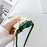 Protective Case for iPhone 14 Case Anti-Fall Liquid Silicone Phone Cover with Card Slot, Strap - Midnight Green - 4