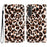 For Samsung Galaxy S22 5G Pattern Printing PU Leather Phone Case Wallet Stand Flip Shockproof Cover - Leopard Print - 1