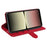 For Sony Xperia 10 V Leather Wallet Flip Cover Crazy Horse Texture Stand Phone Case with TPU Inner Shell - Red - 3