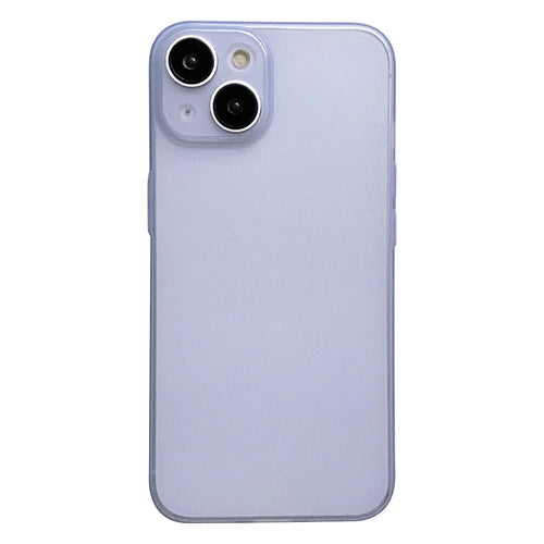 For iPhone 13 6.1 inch Thin Matte TPU Phone Case Precise Cutout Camera Protection Back Cover - Blue - 1