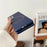 For Samsung Galaxy Z Fold3 5G Skin-touch Phone Cover Hard PC Magnetic Case - Sapphire - 4
