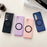For Samsung Galaxy Z Fold3 5G Skin-touch Phone Cover Hard PC Magnetic Case - Sapphire - 7
