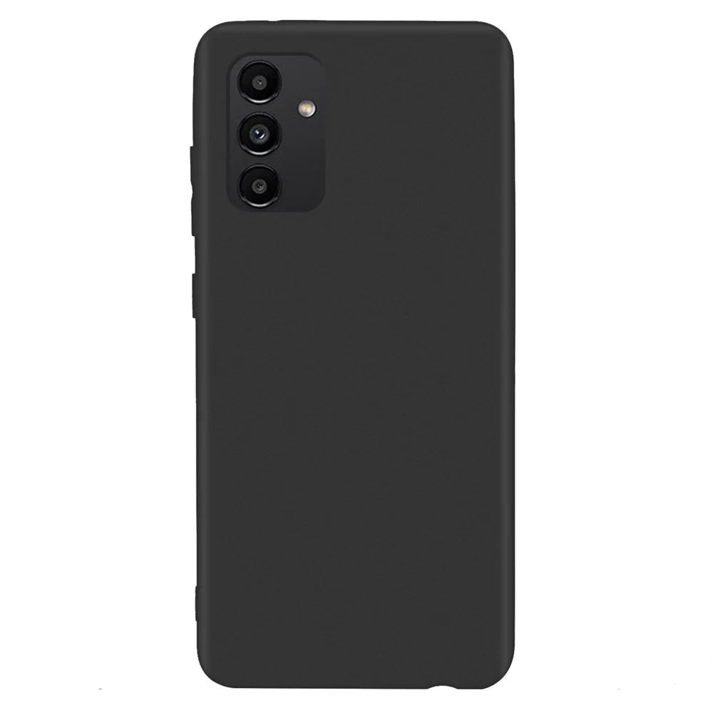 For Samsung Galaxy A14 5G / A14 4G Candy Color Phone Case Anti-scratch Matte Soft TPU Cover - Black - 1