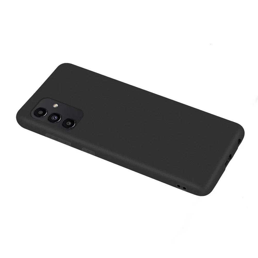 For Samsung Galaxy A14 5G / A14 4G Candy Color Phone Case Anti-scratch Matte Soft TPU Cover - Black - 2