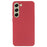 For Samsung Galaxy S21 FE 5G Shockproof Phone Case Matte Texture Anti-Dust Hard PC Phone Cover - Wine Red - 1