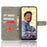 For Realme C55 4G / Narzo N55 4G RFID Blocking PU Leather Phone Case Stand Phone Wallet Cover with Strap - Black - 2