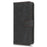 For Realme C55 4G / Narzo N55 4G RFID Blocking PU Leather Phone Case Stand Phone Wallet Cover with Strap - Black - 6
