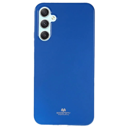 MERCURY GOOSPERY For Samsung Galaxy A34 5G Case Glitter Shiny Phone Case Soft TPU Anti-Drop Back Cover - Blue - 1