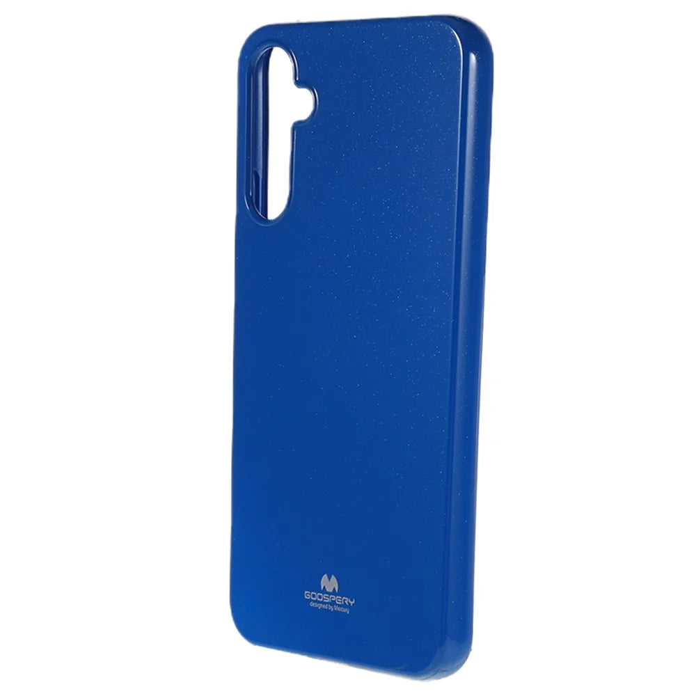 MERCURY GOOSPERY For Samsung Galaxy A34 5G Case Glitter Shiny Phone Case Soft TPU Anti-Drop Back Cover - Blue - 2
