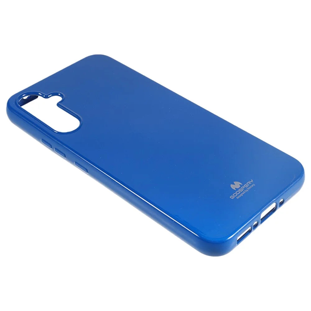 MERCURY GOOSPERY For Samsung Galaxy A34 5G Case Glitter Shiny Phone Case Soft TPU Anti-Drop Back Cover - Blue - 4