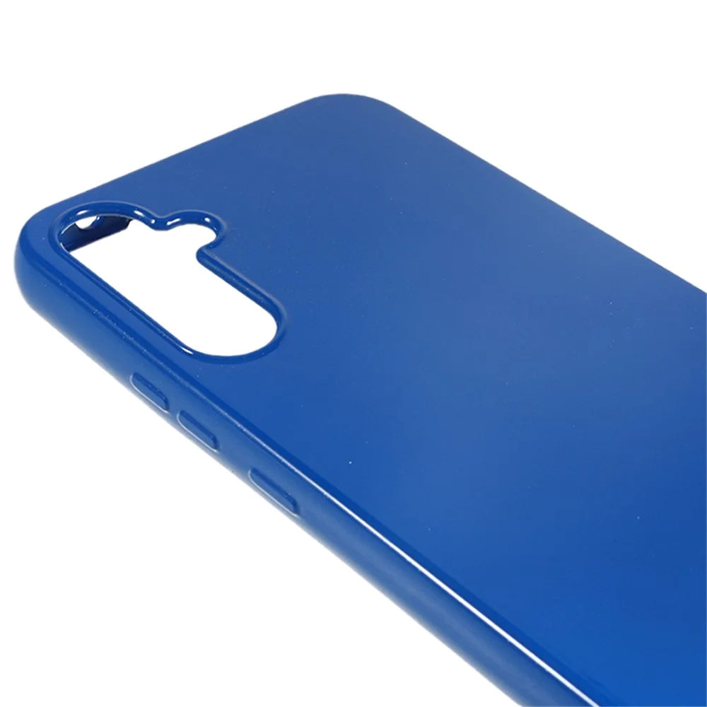 MERCURY GOOSPERY For Samsung Galaxy A34 5G Case Glitter Shiny Phone Case Soft TPU Anti-Drop Back Cover - Blue - 5