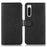 For Sony Xperia 10 V Cowhide Texture Mobile Phone Cover Leather Stand Wallet Cell Phone Case - Black - 1