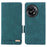 For OnePlus Ace 2 5G / 11R 5G Anti-scratch Magnetic PU Leather Anti-drop Case Hardware Decor Wallet Stand Shell - Blue - 1