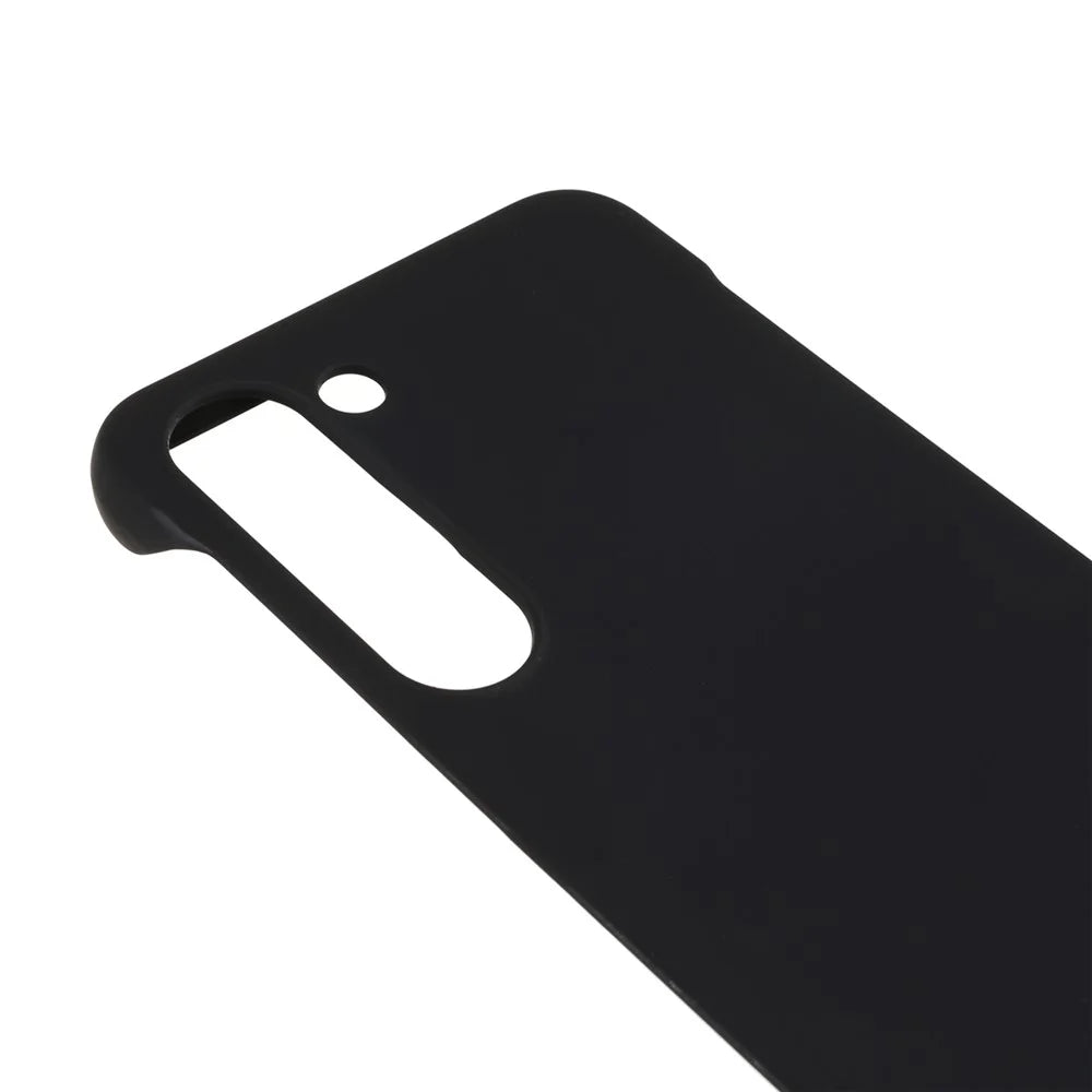 For Samsung Galaxy S23+ Frameless PC Phone Case Skin-touch Protective Hard Mobile Phone Cover - Black - 6