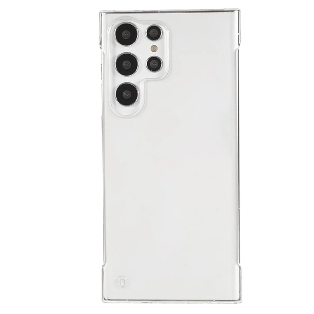 For Samsung Galaxy S23 Ultra Frameless Transparent Cell Phone Anti-drop Cover Hard PC Phone Case - 2