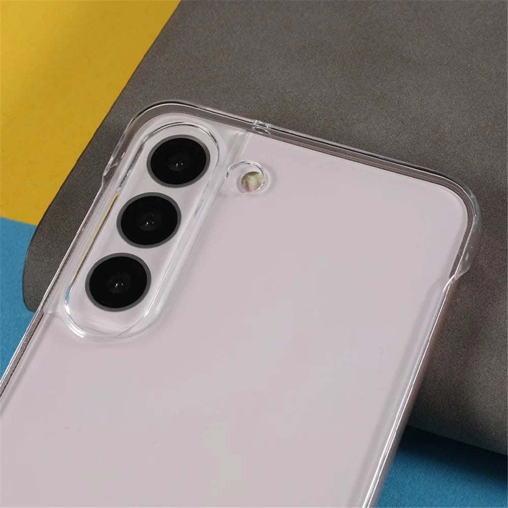 For Samsung Galaxy S21+ 5G Anti-scratch Phone Case Frameless Clear Hard PC Cell Phone Cover - 6