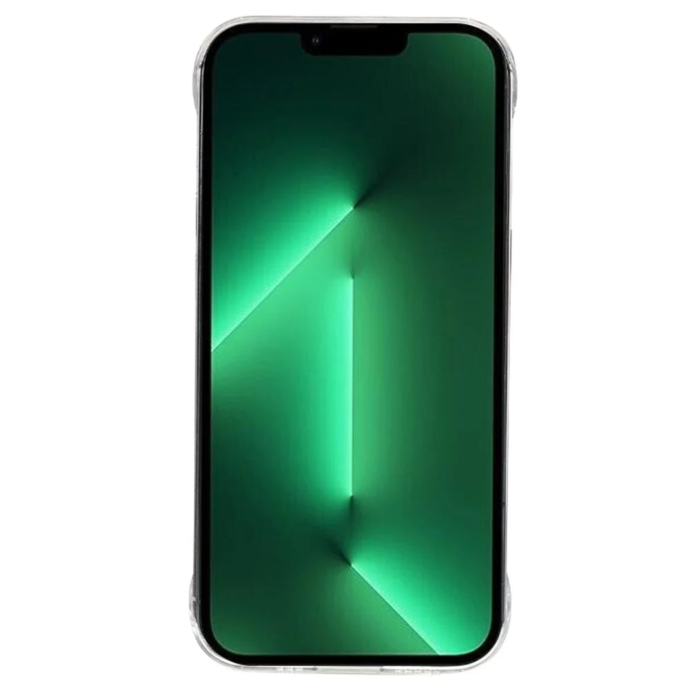 For iPhone 13 Pro 6.1 inch Frameless Clear Phone Case Hard PC Shockproof Back Cover - 3