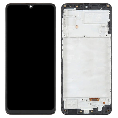 For Samsung Galaxy M22 M225 Grade C LCD Screen and Digitizer Assembly + Frame (In-Cell Technology) (without Logo) - 1