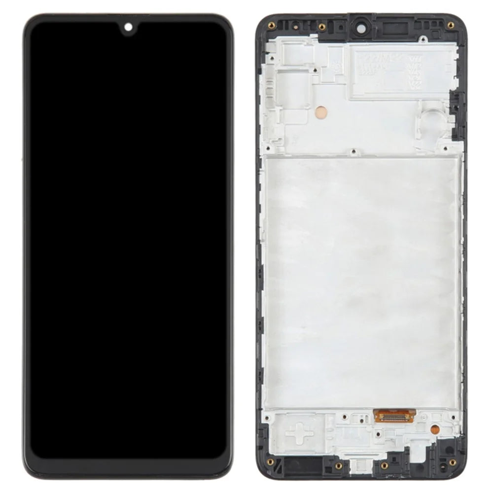For Samsung Galaxy M22 M225 Grade C LCD Screen and Digitizer Assembly + Frame (In-Cell Technology) (without Logo) - 1