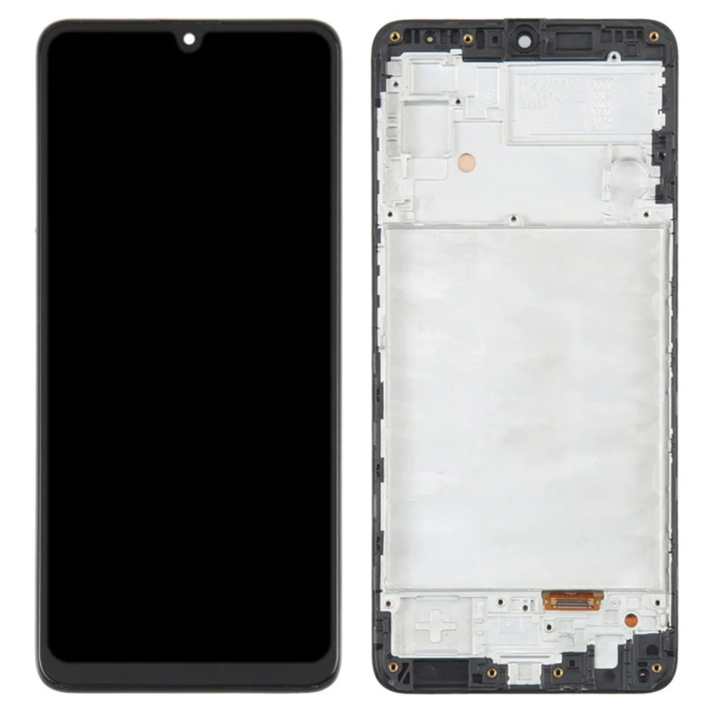 For Samsung Galaxy M22 M225 OLED Screen and Digitizer Assembly + Frame (without Logo) - 1