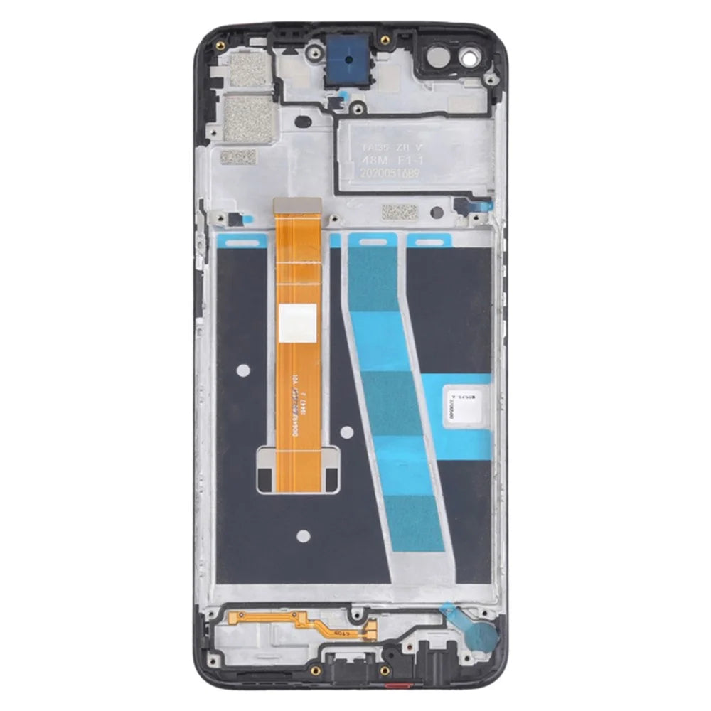 For Oppo A72 Grade C LCD Screen and Digitizer Assembly + Frame Phone Replace Part (without Logo) - 3