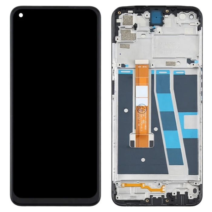 For OPPO A52 / A92 4G Grade C LCD Screen and Digitizer Assembly + Frame Phone Replace Part (without Logo) - 1