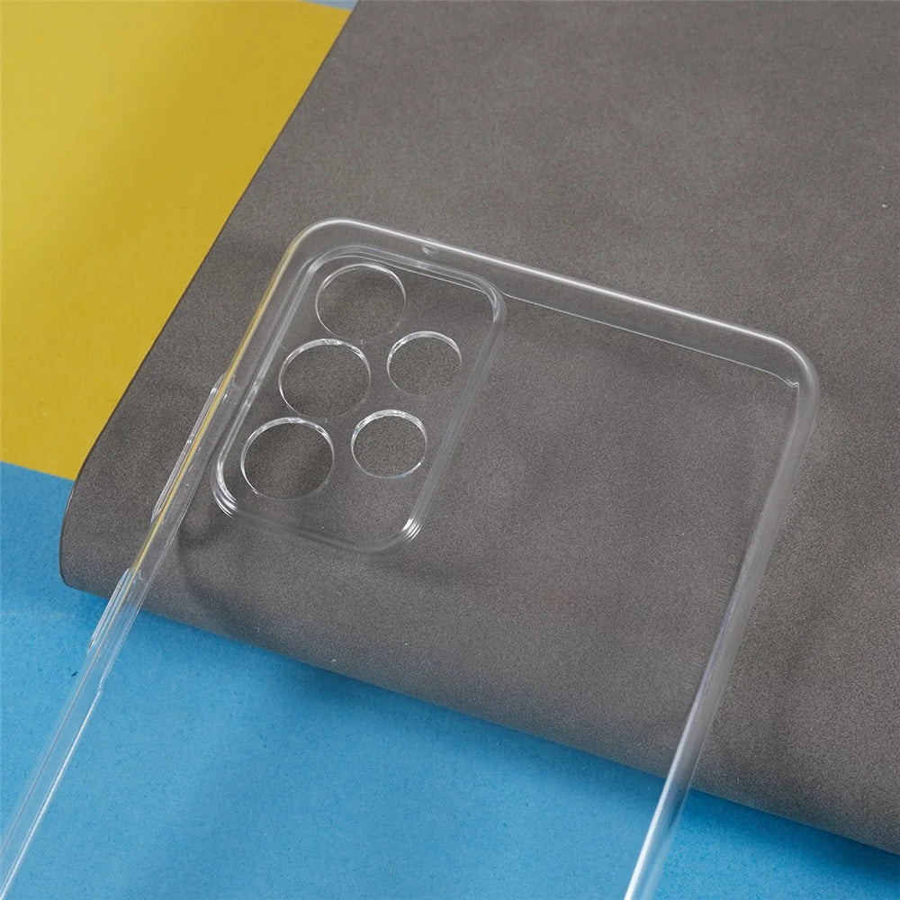 Transparent Phone Case for Samsung Galaxy A52s 5G / A52 5G / 4G , Anti-Dust Plastic Mobile Phone Cover - 4