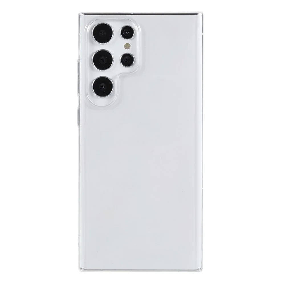 For Samsung Galaxy S23 Ultra Transparent PC Phone Back Cover Anti-drop Smartphone Case - 2