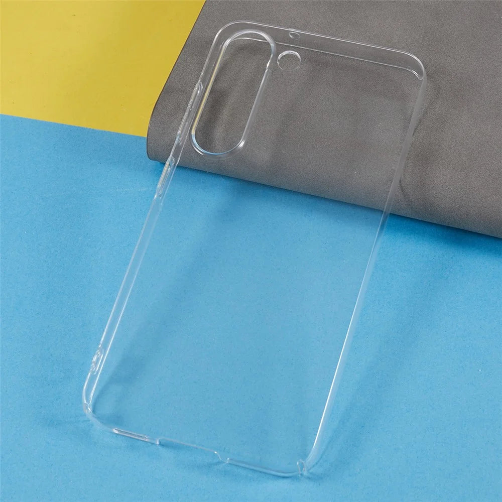 For Samsung Galaxy S23+ Slim Cell Phone Case Hard Plastic Precise Cutout HD Clear Phone Back Cover - 2