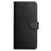 HT02 Genuine Leather Phone Case for Google Pixel 7a Stand Wallet Shockproof Protective Cover - Black - 7