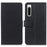 For Sony Xperia 10 V PU Leather Phone Case Stand Wallet Mobile Phone Cover - Black - 1
