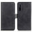 For Sony Xperia 1 V Cowhide Texture Phone Cover Wallet Stand Protective Phone Case - Black - 1