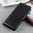 For Google Pixel 7a Wallet Stand Phone Leather Case Crazy Horse Texture Smartphone Cover - Black - 5