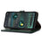 For Google Pixel 7a Genuine Cow Leather Litchi Texture RFID Blocking Wallet Stand Case - Green - 3