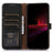 Anti-Scratch Phone Cover for Sony Xperia 1 V Genuine Cow Leather Litchi Texture RFID Blocking Stand Wallet Case - Black - 2