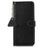 Anti-Scratch Phone Cover for Sony Xperia 1 V Genuine Cow Leather Litchi Texture RFID Blocking Stand Wallet Case - Black - 6
