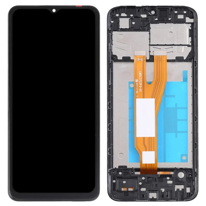 For Samsung Galaxy A04 4G (164.4 x 76.3 x 9.1 mm) A045 Grade B LCD Screen and Digitizer Assembly + Frame (without Logo) - 1
