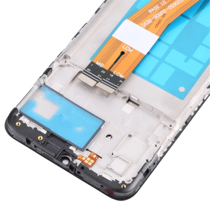 For Samsung Galaxy A03 (164.2mm) A035 Grade C LCD Screen and Digitizer Assembly + Frame Replacement Part (without Logo) - 4