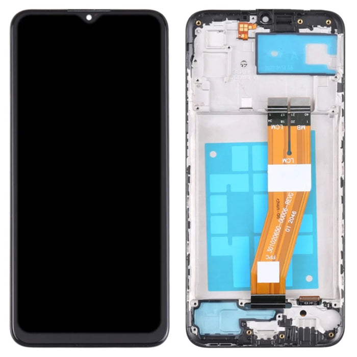 For Samsung Galaxy A03 (164.2mm) A035 OEM Grade S LCD Screen and Digitizer Assembly + Frame Part (without Logo) - 1