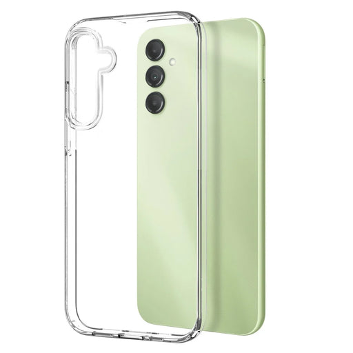 NORTHJO For Samsung Galaxy A14 4G / 5G Flexible TPU Phone Protector Cover with Tempered Glass Film - Transparent - 2
