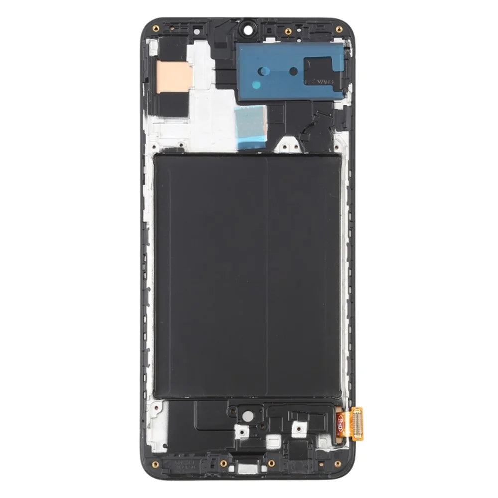 For Samsung Galaxy A70 A705 Grade C 6.7" OLED Screen and Digitizer Assembly + Frame (without Logo) - Black - 2