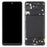 For Samsung Galaxy A71 4G SM-A715 Grade C 6.7" OLED Screen and Digitizer Assembly + Frame (without Logo) - Black - 1