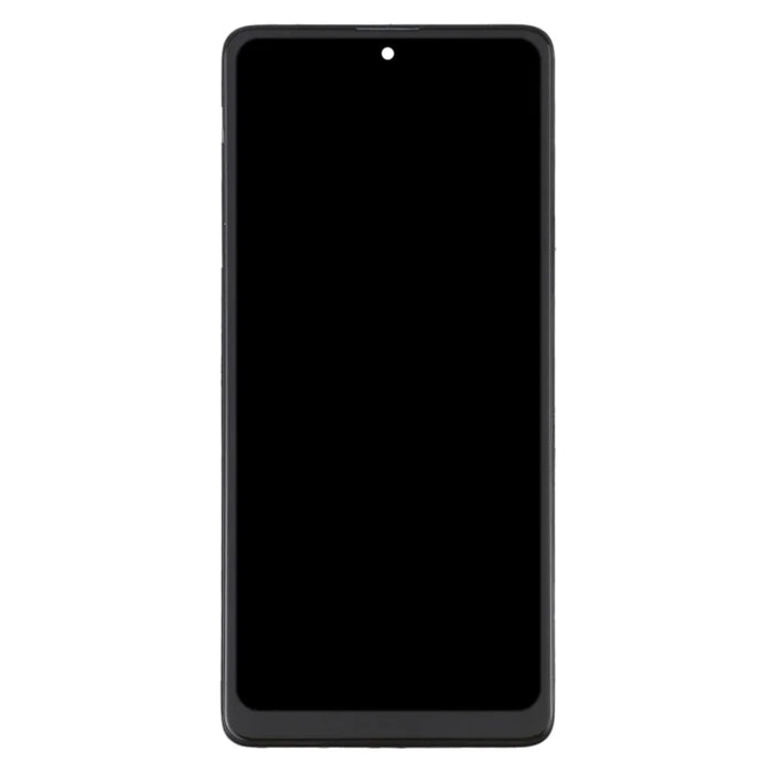 For Samsung Galaxy A71 4G SM-A715 Grade C 6.7" OLED Screen and Digitizer Assembly + Frame (without Logo) - Black - 3